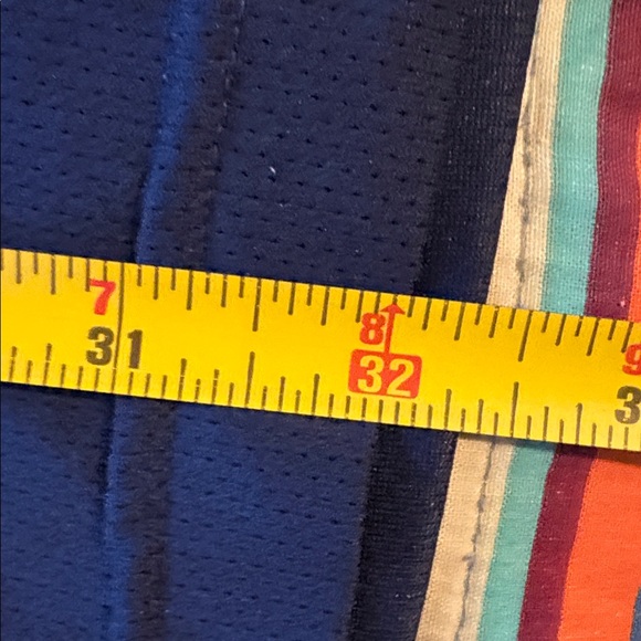 Nike sleeveless jersey blue white rubberized stripes on the side size 2XL - Picture 11 of 12